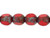 Antique Style Triangle 8mm : Opaque Red (25pcs) Antique Style Triangle 8mm : Opaque Red (25pcs)