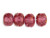 Gem-Cut Fire-Polish Rondelle 6 x 4mm : Copper - French Rose (25pcs) Gem-Cut Fire-Polish Rondelle 6 x 4mm : Copper - French Rose (25pcs)