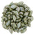 Matubo GemDuo 8x5mm 2-Hole Bead Luster - Opaque Green (2.5-Inch Tube)