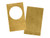 Brass Blank, Rectangular Door with Round Window (10 set pack) Brass Blank, Rectangular Door with Round Window (10 set pack)