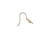 Satin Hamilton Gold French Ear Wire (12 Pieces)