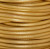 Leather Cord USA 1.5mm Metallic Gold Round Leather Cord - 1 Foot
