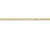 Satin Hamilton Gold 2mm Nickel-Free Cable Chain (1 Foot)