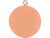 Copper Stamping Blank, Round with Loop, 25x22mm (Each) Copper Stamping Blank, Round with Loop, 25x22mm (Each)