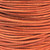Leather Cord USA 1.5mm Natural Orange Round Leather Cord - 1 Foot Leather Cord USA 1.5mm Natural Orange Round Leather Cord - 1 Foot