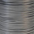 Leather Cord USA 2mm Metallic Grey Round Leather Cord - 1 Foot Leather Cord USA 2mm Metallic Grey Round Leather Cord - 1 Foot