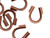 Antique Copper Wire Guard - 0.010" - 0.19" (50 Pieces)