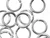 Silver Plated Round Open Jump Ring - 0.036"/5mm - 19GA (50 Pieces)