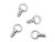 Sterling Silver End Cap for Beading Chain with 0.83mm Hole