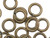 Antique Brass 18 GA 0.040X5Mm OD Jump Ring Round - Open (50 Pieces)