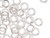 Sterling Silver 19 GA 0.036"/4MM OD JUMP RING ROUND - OPEN (10 Pieces)