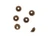 Vintaj Natural Brass Scalloped Bead Cap 6mm (4 Pieces) Vintaj Natural Brass Scalloped Bead Cap 6mm (4 Pieces)