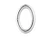 Sterling Silver Oval Jump Ring 6.4x9.6mm, 16 gauge (1 Pair)