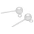 Sterling Silver 5mm Ball Post Earring (1 Pair)