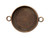 Antiqued Copper-Plated Bezel Cup, Round 20mm with 2 Loops Antiqued Copper-Plated Bezel Cup, Round 20mm with 2 Loops