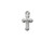 Sterling Silver Tiny Cross Charm (Each) Sterling Silver Tiny Cross Charm (Each)