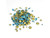 Stone, Chaton - Aquamarine Blue (5 gram) Stone, Chaton - Aquamarine Blue (5 gram)