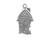 JBB Findings Antiqued Silver Plated Charm, Cast, Fairy House, 22mm (Each) JBB Findings Antiqued Silver Plated Charm, Cast, Fairy House, 22mm (Each)