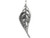B & B Benbassat Antiqued Silver Plated Pewter Charm, Cast, Leaf, 32x13mm (Each) B & B Benbassat Antiqued Silver Plated Pewter Charm, Cast, Leaf, 32x13mm (Each)
