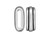 TierraCast Deco Slide Bead, 12x2mm Hole, Antique Silver Plate (10 Pieces) TierraCast Deco Slide Bead, 12x2mm Hole, Antique Silver Plate (10 Pieces)
