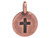 TierraCast Antiqued Copper Plated Cross Charm (Each) TierraCast Antiqued Copper Plated Cross Charm (Each)