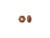 5mm TierraCast Faceted Heishi Spacer Beads - Antiqued Copper Plated (hundred)