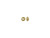 3mm TierraCast Faceted Heishi Spacer Beads - Gold Plated (hundred)