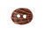 TierraCast Britannia Pewter Oval Shell Button - Antiqued Copper Plated (Each) TierraCast Britannia Pewter Oval Shell Button - Antiqued Copper Plated (Each)