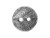 TierraCast Britannia Pewter Round Leaf Button - Antiqued (Each)