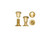 TierraCast Gold Plated Leather Rivets, 3/32" dia (10 Pieces) TierraCast Gold Plated Leather Rivets, 3/32" dia (10 Pieces)