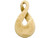 Bone Pendant, Twist #25-110-71-2 Bone Pendant, Twist #25-110-71-2