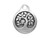 TierraCastAntiqued Silver Plated Bird in a Tree Charm (Each)
