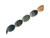 Picasso Marble Gemstone Beads, 8x12mm Puffed Oval (strand) Picasso Marble Gemstone Beads, 8x12mm Puffed Oval (strand)