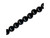Black Onyx Gemstone Beads, 8mm Round with Large Hole (strand) Black Onyx Gemstone Beads, 8mm Round with Large Hole (strand)