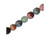 Mixed Stone Beads, Faceted Round, 10mm (strand) Mixed Stone Beads, Faceted Round, 10mm (strand)