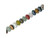 Mixed Stone Beads, 8x5mm Faceted Rondelle (strand) Mixed Stone Beads, 8x5mm Faceted Rondelle (strand)