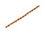 Antiqued Copper Plated Beads, Rice, 2x5mm - Special Purchase (strand) Antiqued Copper Plated Beads, Rice, 2x5mm - Special Purchase (strand)