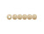Gold-Filled Beads, Round, 4mm Stardust (10 Pieces) Gold-Filled Beads, Round, 4mm Stardust (10 Pieces)