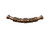 Copper Beads, Curved Tube (strand) Copper Beads, Curved Tube (strand)