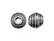 Silver Plated Metal Beads, Round, Grooved (strand) Silver Plated Metal Beads, Round, Grooved (strand)