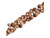 Antiqued Copper Plated Shell Chain (meter) Antiqued Copper Plated Shell Chain (meter)