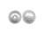Silver Plated Metal Beads, Round, 12mm (strand) Silver Plated Metal Beads, Round, 12mm (strand)