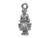 20x8mm Milkmaid Charm - Antiqued Pewter (Each) 20x8mm Milkmaid Charm - Antiqued Pewter (Each)