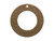 Vintaj Natural Brass Hammered Ring, 22mm (10 Pieces) Vintaj Natural Brass Hammered Ring, 22mm (10 Pieces)