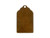 Vintaj Natural Brass Blank, Luggage Tag, 21x13mm (pair) Vintaj Natural Brass Blank, Luggage Tag, 21x13mm (pair)
