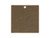 Vintaj Natural Brass Blank, Square, 20mm (pair) Vintaj Natural Brass Blank, Square, 20mm (pair)