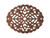 23x29mm Antiqued Copper-Plated Domed Oval Filigree Component – Jewelry Making 23x29mm Antiqued Copper-Plated Domed Oval Filigree Component – Jewelry Making