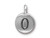 TierraCast Antiqued Silver Plated Number 0 Charm (Each) TierraCast Antiqued Silver Plated Number 0 Charm (Each)