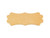24ga Brass Stamping Blank, Fancy Plaque, 15x37mm (Each) 24ga Brass Stamping Blank, Fancy Plaque, 15x37mm (Each)