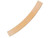 24ga Brass Stamping Blank, Curved Bar, 40x5mm (Each) 24ga Brass Stamping Blank, Curved Bar, 40x5mm (Each)